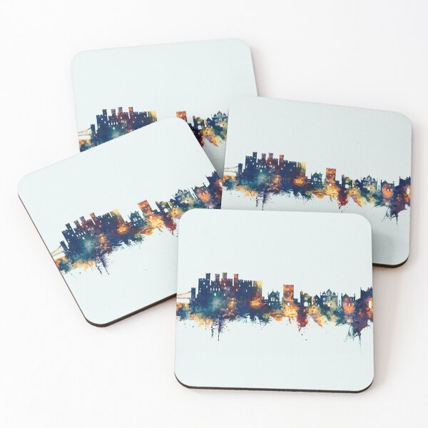 Item preview, Conwy Wales Skyline designed and sold by ArtPrints.