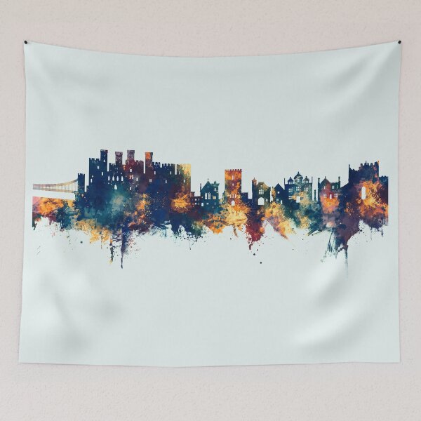 Item preview, Conwy Wales Skyline designed and sold by ArtPrints.