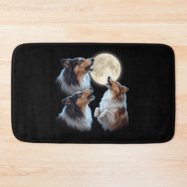 Item preview, Collie Howling Moon Art Dog Owner designed and sold by TerryConnells.