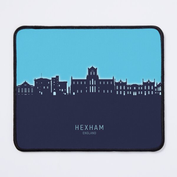 Item preview, Hexham England Skyline designed and sold by ArtPrints.