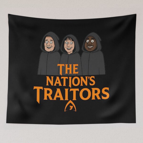 Item preview, The Nations Traitors Starmer Reeves Lammy Political Parody Design designed and sold by SH-disha.