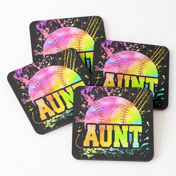 Item preview, Baseball Aunt Tie Dye Splash Design designed and sold by KIROSALS.