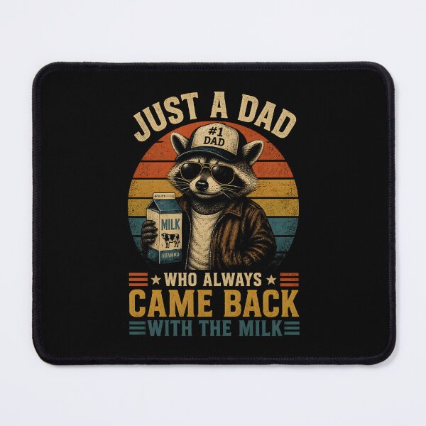 Item preview, Just A Dad Who Always Came Back with The Milk designed and sold by zoes-ink.