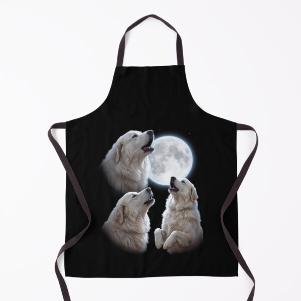 Item preview, Great Pyrenees Howling Moon Art Dog Owner designed and sold by TerryConnells.