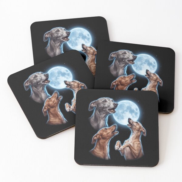 Item preview, Italian Greyhound Howling Moon Art Dog Owner designed and sold by TerryConnells.