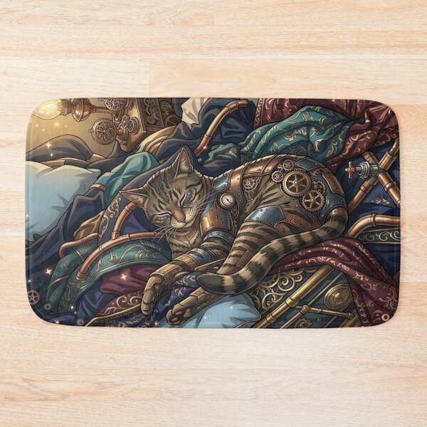 Item preview, Fascinating Mechanical Sleeping Tiger in Clockwork Setting designed and sold by Vyxorea.