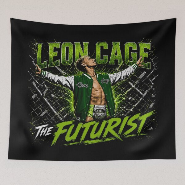 Item preview, Leon Cage THE FUTURIST designed and sold by WeLoveWrestling.