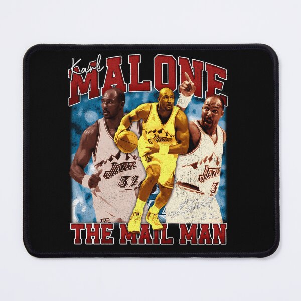 Item preview, Vintage KARL MALONE The Mail Man Basketball Legend Signature Retro 80s 90s Bootleg Rap Style  designed and sold by Fra-art.