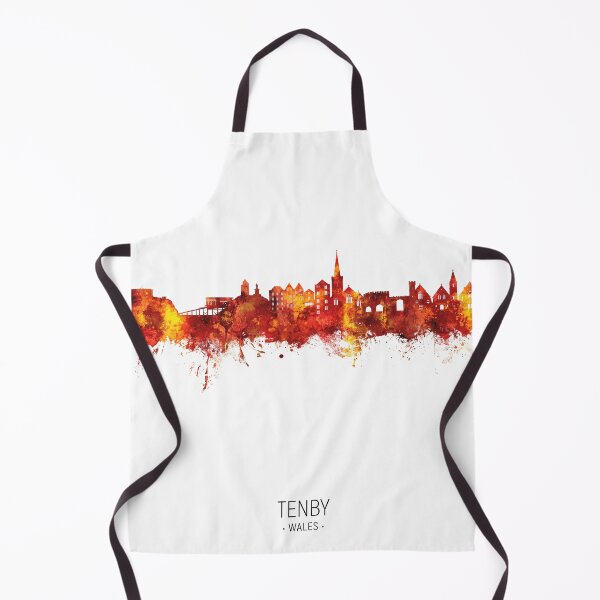 Item preview, Tenby Wales Skyline designed and sold by ArtPrints.