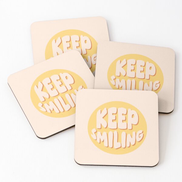 Item preview, keep smiling designed and sold by dora decors.