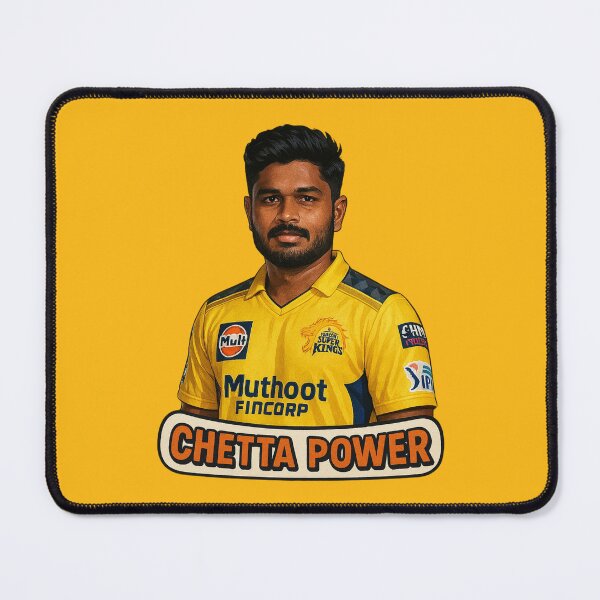 Item preview, Sanju Samson (CSK) big art designed and sold by Crick-Art.
