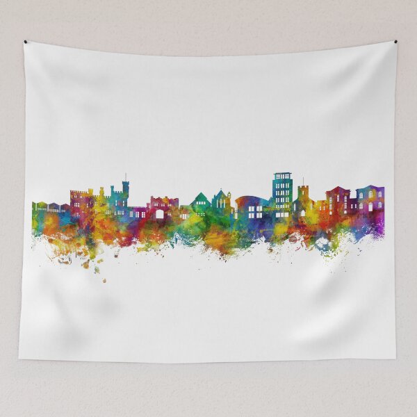Item preview, Whitstable England Skyline designed and sold by ArtPrints.