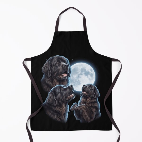 Item preview, Newfoundland Howling Moon Art Dog Owner designed and sold by TerryConnells.