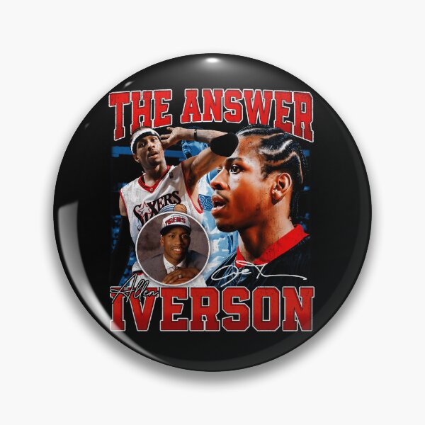 Item preview, Allen Iverson The Answer Basketball Legend Signature Vintage Retro 80s 90s Bootleg Rap Style  designed and sold by Fra-art.