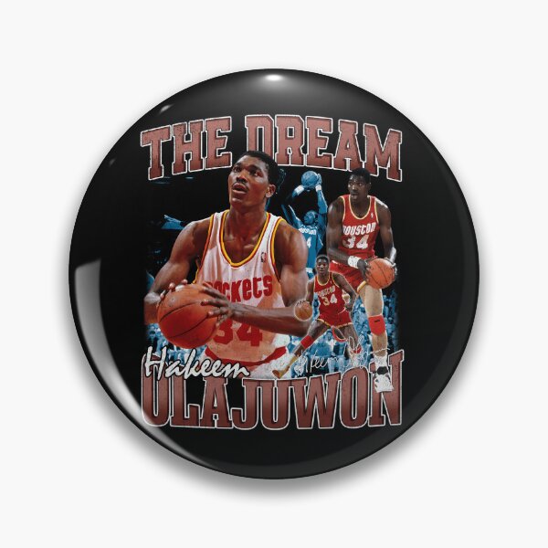 Item preview, Vintage Hakeem Olajuwon The Dream Basketball Legend Signature Retro 80s 90s Bootleg Rap Style  designed and sold by Fra-art.
