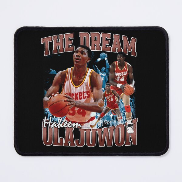 Item preview, Vintage Hakeem Olajuwon The Dream Basketball Legend Signature Retro 80s 90s Bootleg Rap Style  designed and sold by Fra-art.