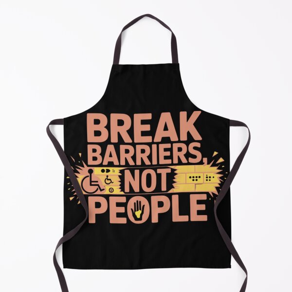 Item preview, Break Barriers, Not People. designed and sold by mirciashop.