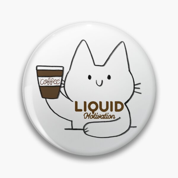 Item preview, Coffee Cat Liquid Motivation Graphic designed and sold by S-Twisnity.