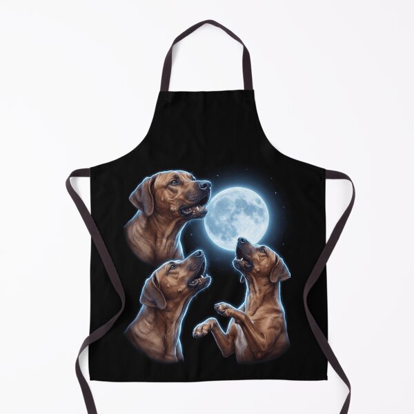 Item preview, Rhodesian Ridgeback Howling Moon Art Dog Owner designed and sold by TerryConnells.