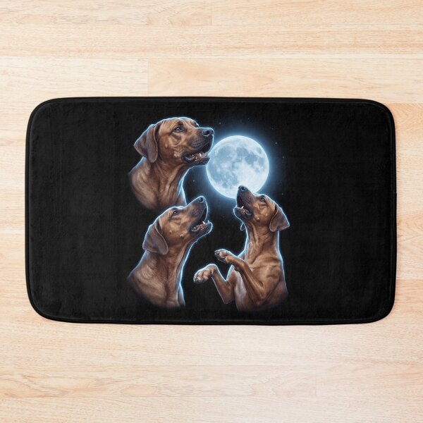 Item preview, Rhodesian Ridgeback Howling Moon Art Dog Owner designed and sold by TerryConnells.