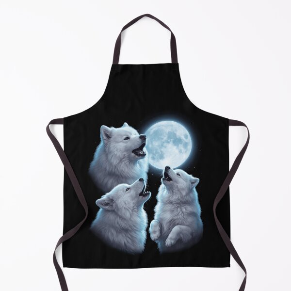 Item preview, Samoyed Howling Moon Art Dog Owner designed and sold by TerryConnells.