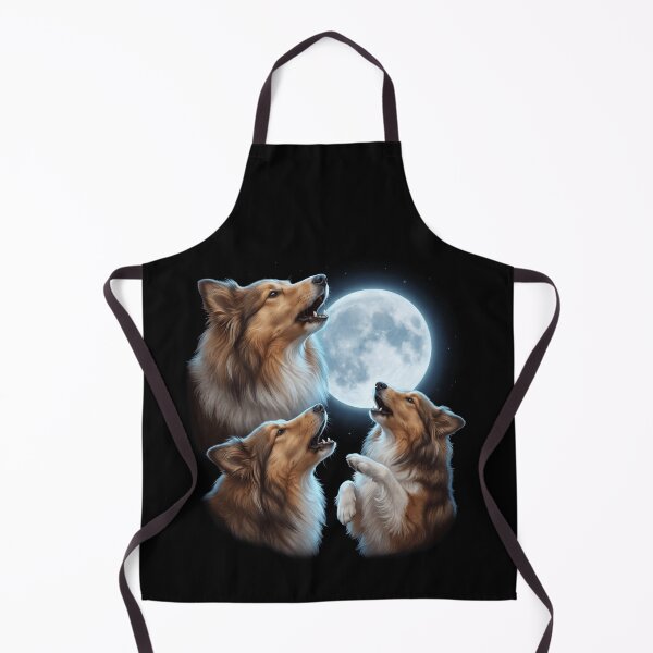 Item preview, Shetland Sheepdog Howling Moon Art Dog Owner designed and sold by TerryConnells.