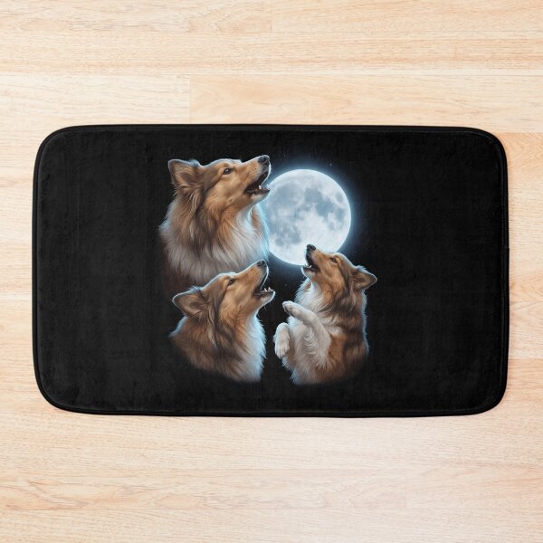 Item preview, Shetland Sheepdog Howling Moon Art Dog Owner designed and sold by TerryConnells.