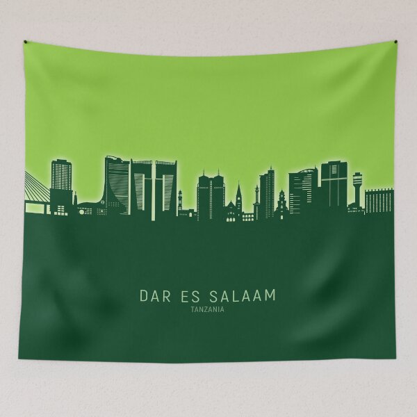 Item preview, Dar es Salaam Skyline designed and sold by ArtPrints.