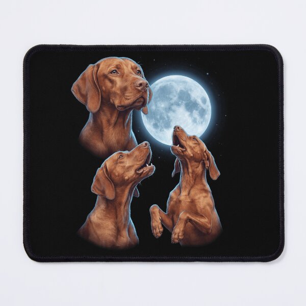 Item preview, Vizsla Howling Moon Art Dog Owner designed and sold by TerryConnells.