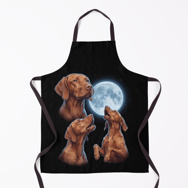 Item preview, Vizsla Howling Moon Art Dog Owner designed and sold by TerryConnells.