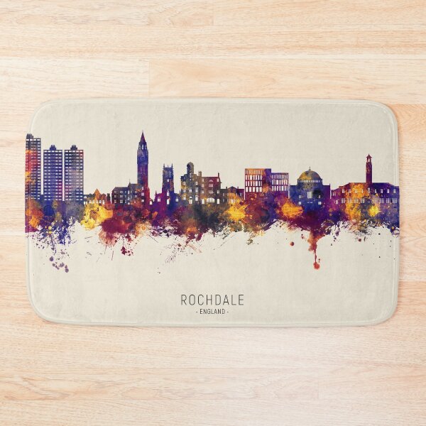 Item preview, Rochdale England Skyline designed and sold by ArtPrints.
