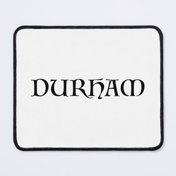 Item preview, Durham old medieval style text (Black) designed and sold by STUDIO-72.