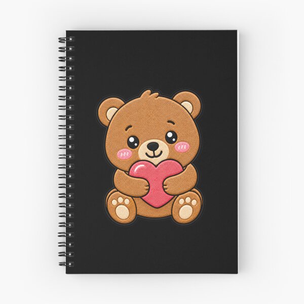 Item preview, Love Bear Kawaii Cute Heart Bear Cartoon Sticker designed and sold by ColorSplash123.