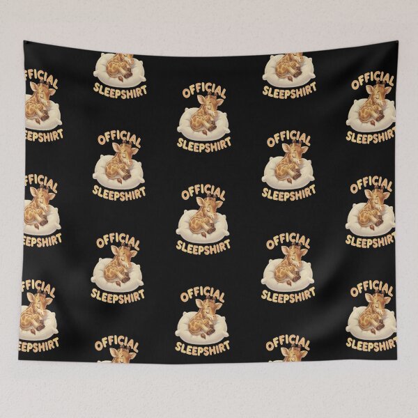 Item preview, Giraffe Official Sleepshirt Sleep Outfit designed and sold by Thread&Fable.