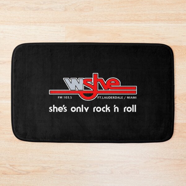 Item preview, Wshe Fm 103.5 She_S Only Rock _N Roll designed and sold by InkwaveAppaDE.