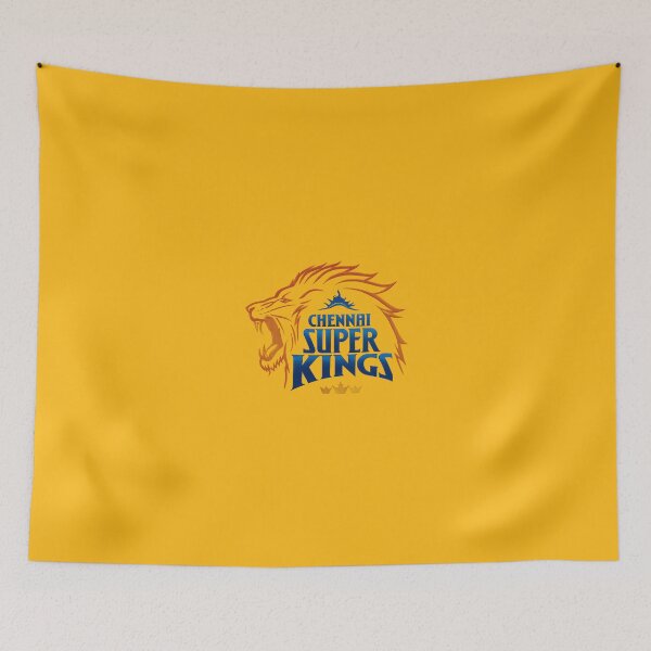 Item preview, Chennai Super Kings (CSK) big logo art designed and sold by Crick-Art.