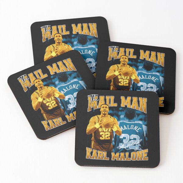 Item preview, KARL MALONE The Mail Man Basketball Legend Signature Vintage Retro 80s 90s Bootleg Rap Style  designed and sold by fadydx112.