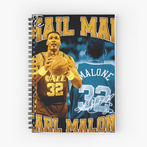 Item preview, KARL MALONE The Mail Man Basketball Legend Signature Vintage Retro 80s 90s Bootleg Rap Style  designed and sold by fadydx112.