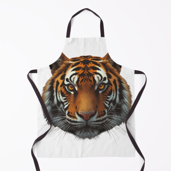 Item preview, Wild Tiger Portrait – Minimalist Tiger Design designed and sold by SpeedProduction.