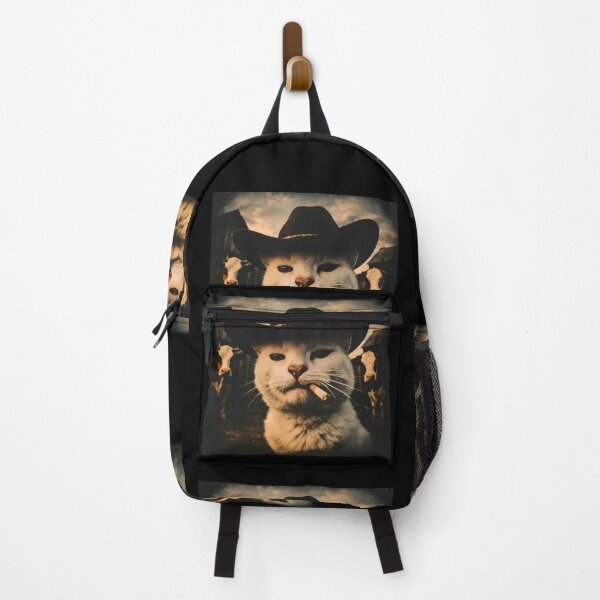 Item preview, Funny Cowboy Cat Meme Cat designed and sold by CaulfAyiana.