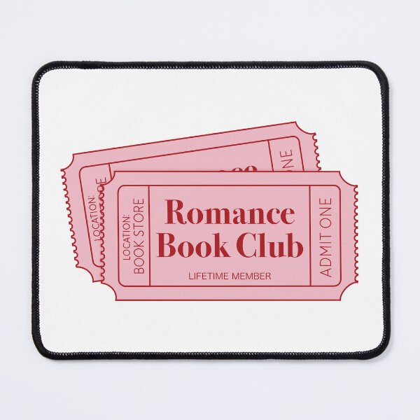 Item preview, Romance Book Club Ticket designed and sold by evereads.
