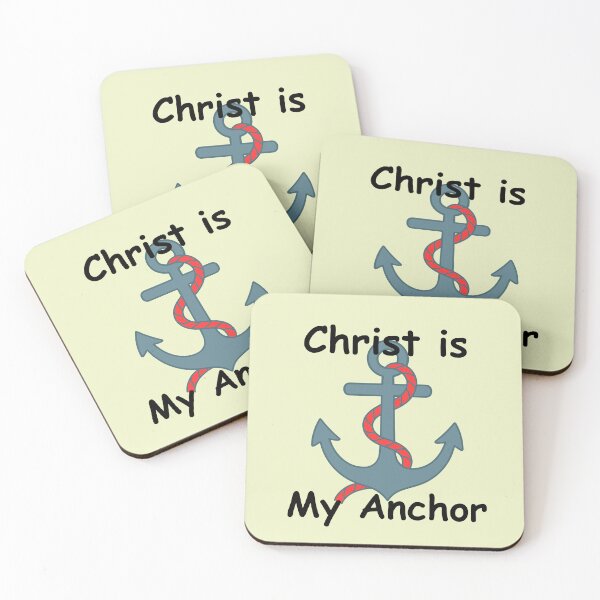 Item preview, Christ Is My Anchor Christian Faith Anchor Design designed and sold by photoart1854.