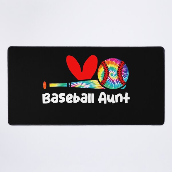 Item preview, Baseball Aunt Tie Dye Bat Heart Design designed and sold by KIROSALS.