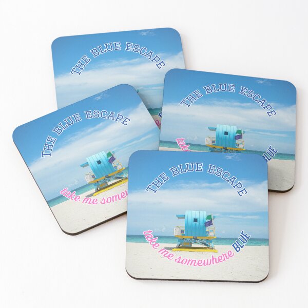 Item preview, The Blue Escape Take Me Somewhere Blue designed and sold by LittleBigGifts.