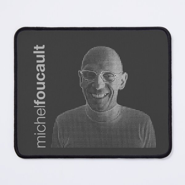 Item preview, Michel Foucault halftone poster designed and sold by CMYKStudio.