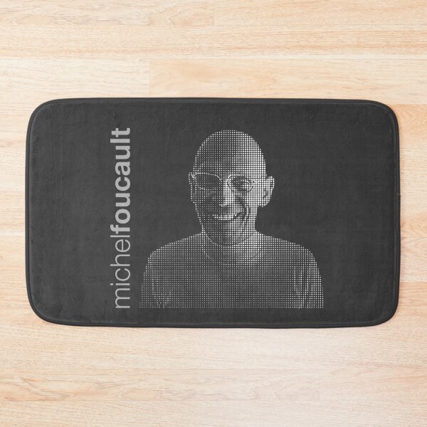 Item preview, Michel Foucault halftone poster designed and sold by CMYKStudio.
