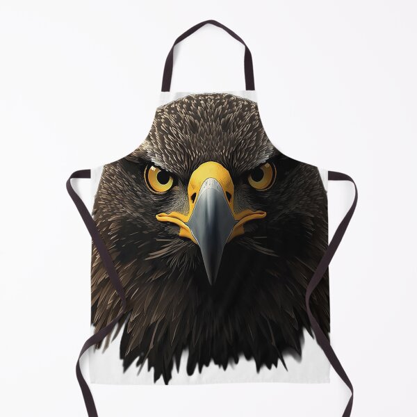 Item preview, Majestic Eagle Portrait – Minimalist Bird of Prey designed and sold by SpeedProduction.