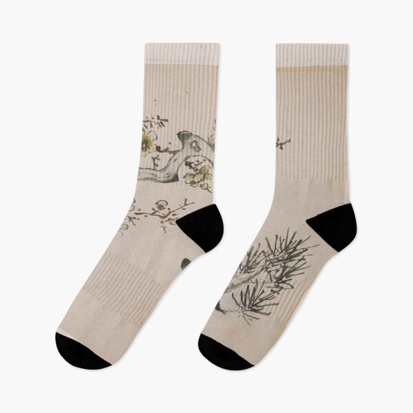 Item preview, plum blossom and pine designed and sold by Paper & Pine .