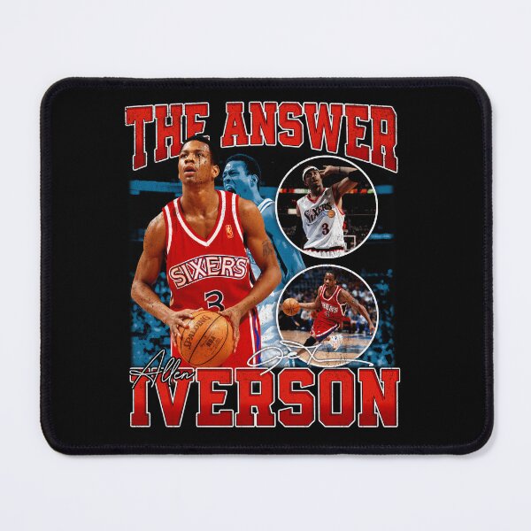 Item preview, Allen Iverson The Answer Basketball Legend Signature Vintage Retro 80s 90s Bootleg Rap Style  designed and sold by fadydx112.