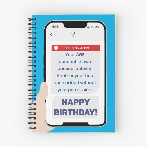 Item preview, Security alert - your age is showing designed and sold by Happyoninside.